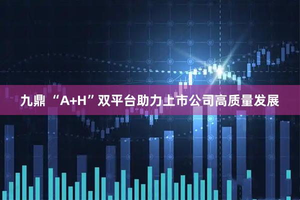 九鼎 “A+H”双平台助力上市公司高质量发展